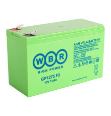 Аккумулятор WBR GP 1275 F2 12В 7,5Ач